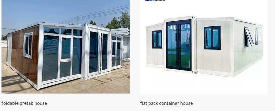 Folding box house